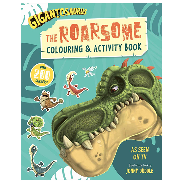 gigantosaurus - the roarsome colouring & activity book