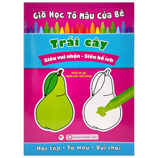 giờ học tô màu của bé - trái cây (siêu vui nhộn - siêu bổ ích)