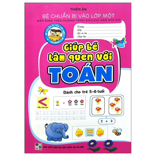 giúp bé làm quen với toán (dành cho trẻ 5-6 tuổi)