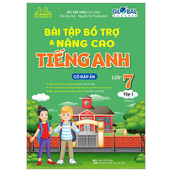 global success - bài tập bổ trợ & nâng cao tiếng anh 7 - tập 1 (có đáp án) (tái bản 2024)