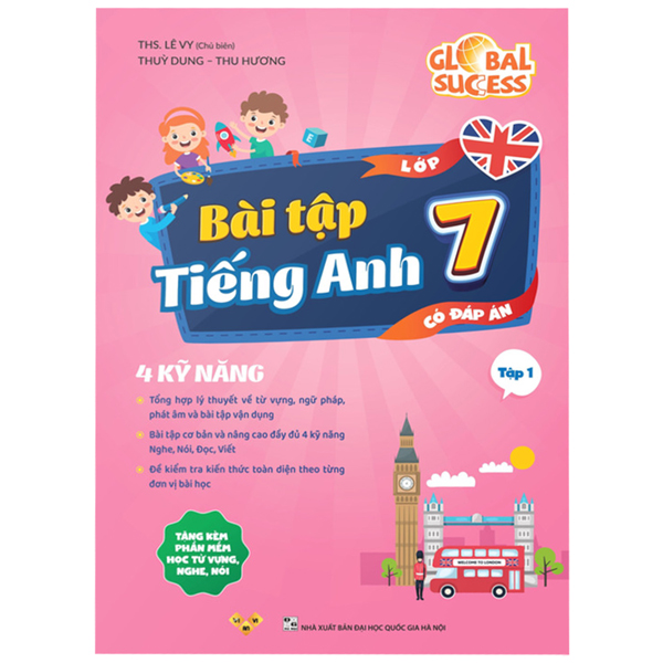 global success - bài tập tiếng anh 7 - tập 1 (có đáp án)