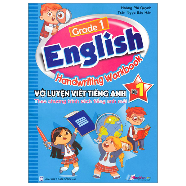 grade 1 english handwriting workbook - vở luyện viết tiếng anh lớp 1