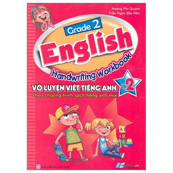 grade 2 english handwriting workbook - vở luyện viết tiếng anh lớp 2