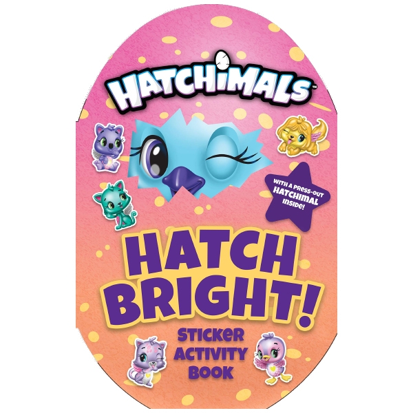 hatch bright!: sticker activity book (hatchimals)