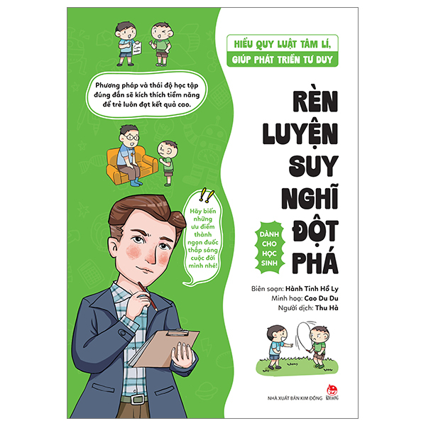 hiểu quy luật tâm lí, giúp phát triển tư duy - dành cho học sinh - rèn luyện suy nghĩ đột phá