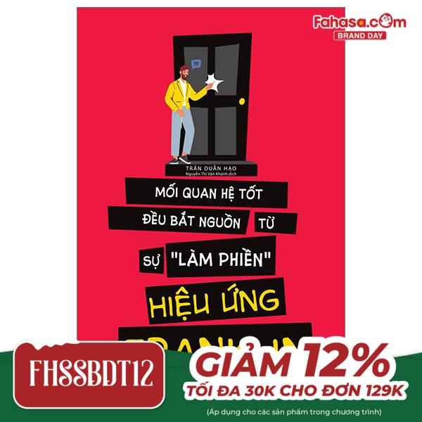 hiệu ứng franklin - mối quan hệ tốt đều bắt nguồn tự sự "làm phiền"