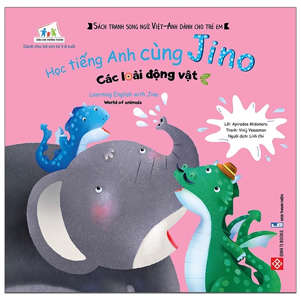 học tiếng anh cùng jino - learning english with jino - các loài động vật - world of animals