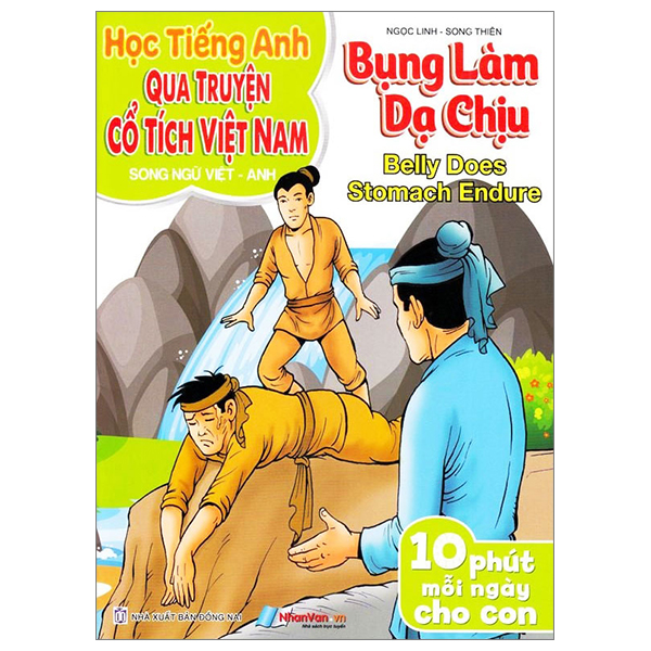 học tiếng anh qua truyện cổ tích việt nam - song ngữ việt-anh - bụng làm dạ chịu