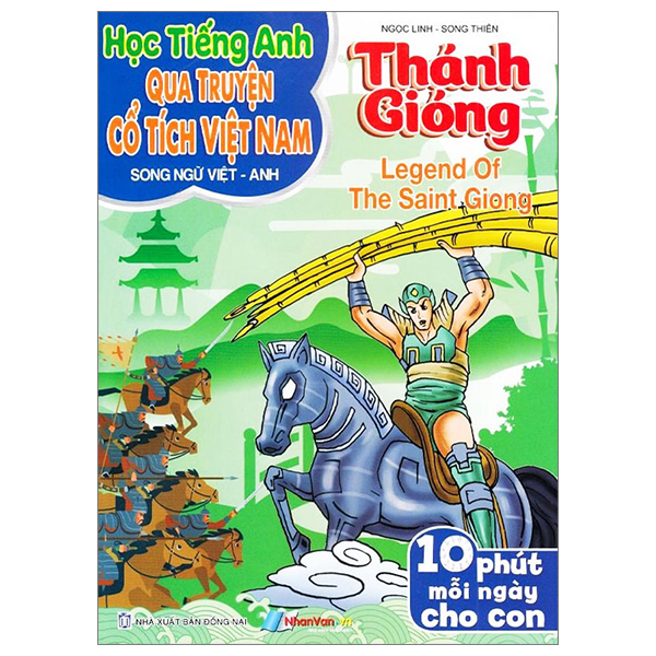 học tiếng anh qua truyện cổ tích việt nam - song ngữ việt-anh - thánh gióng