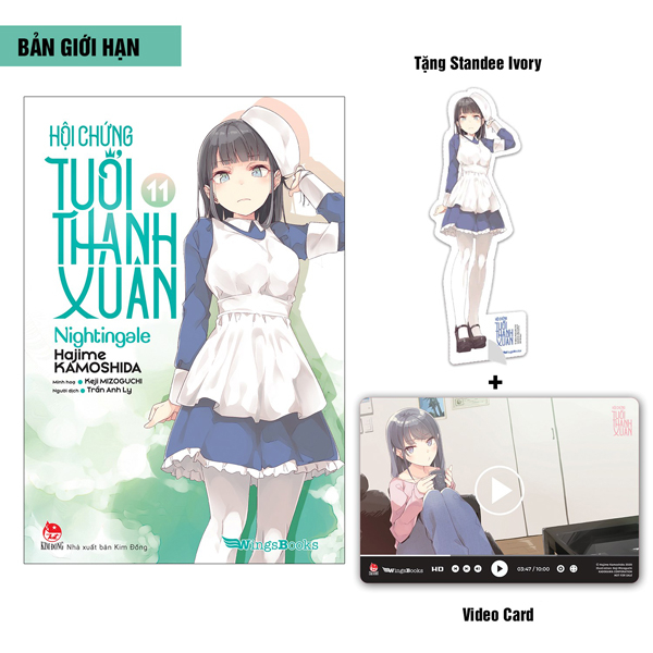 hội chứng tuổi thanh xuân - tập 11 - bản giới hạn - tặng kèm standee ivory + video card