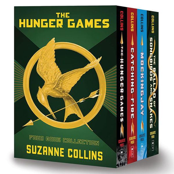 hunger games 4-book (box set hardback)