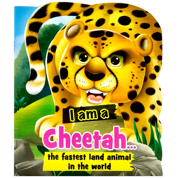 i am a cheetah... the fastest land animal in the world