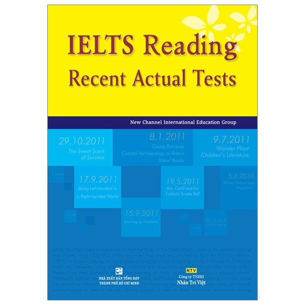 ielts reading recent actual tests