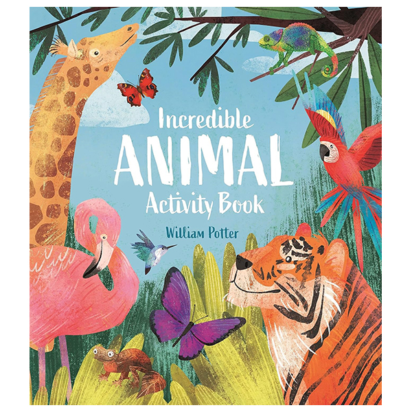 incredible animal activity book