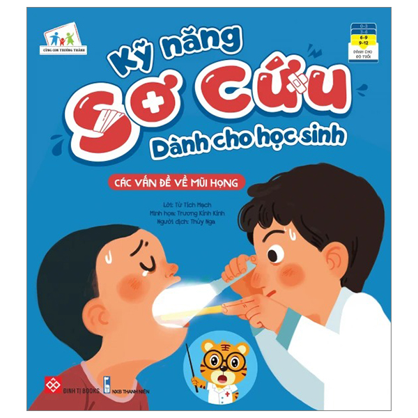 kỹ năng sơ cứu dành cho học sinh - các vấn đề về mũi họng