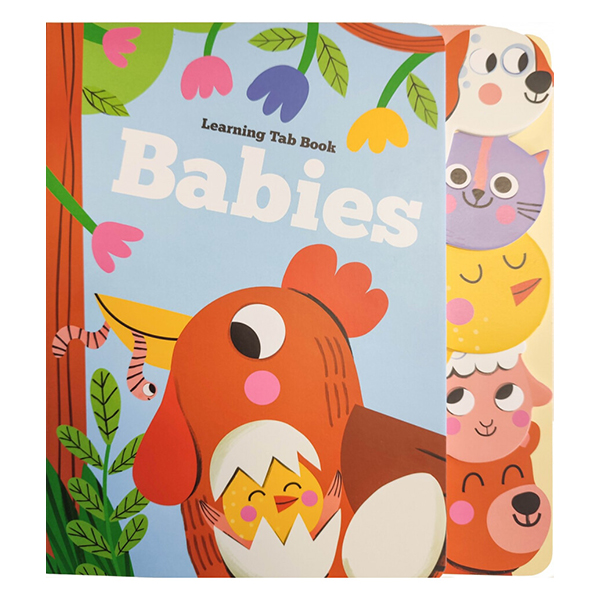 learning tab book: babies