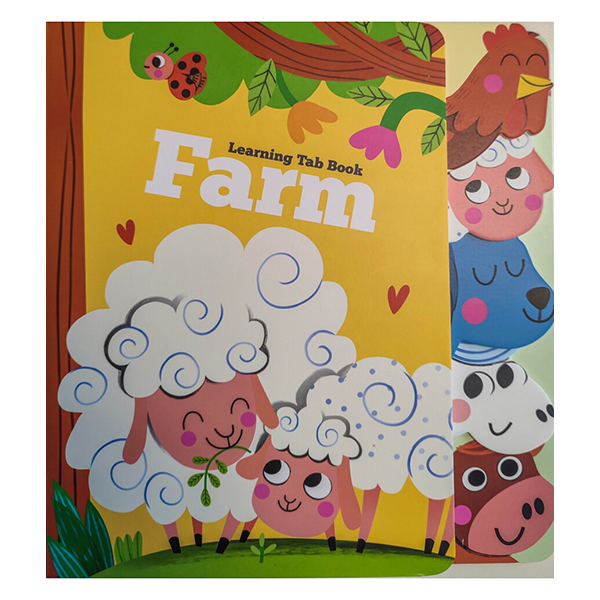 learning tab book: farm