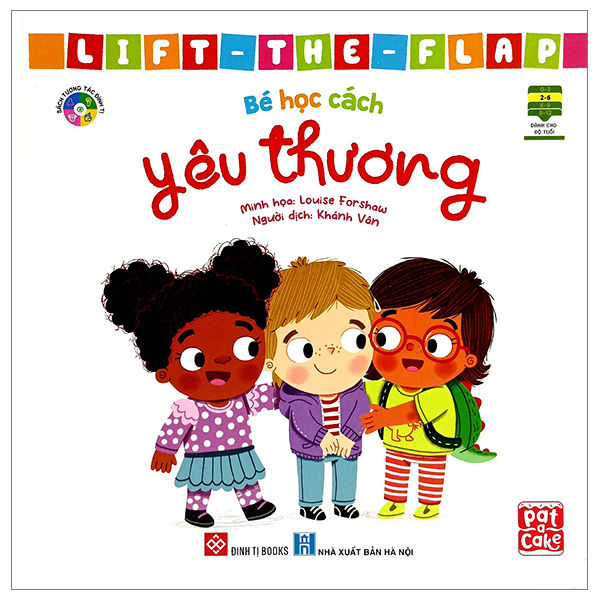 lift-the-flap - bé học cách yêu thương - bìa cứng