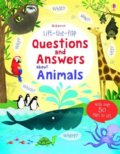 lift the flap questions & answers about animals paperback