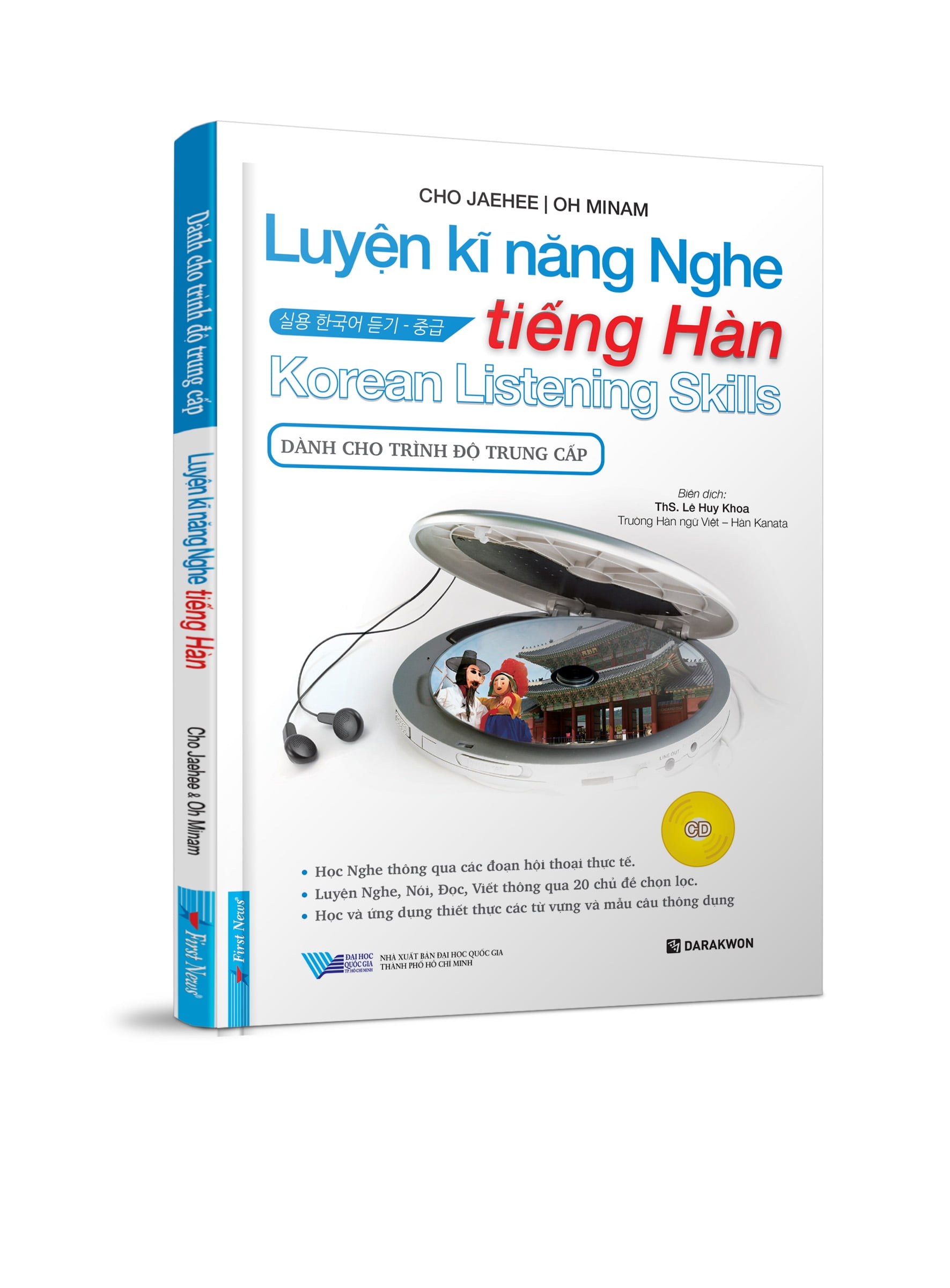 luyện kĩ năng nghe tiếng hàn - dành cho trình độ trung cấp (kèm cd)