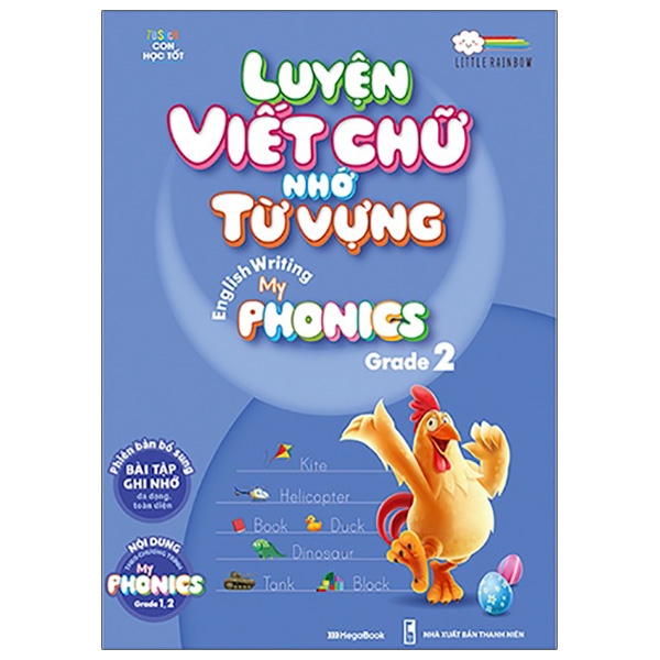 luyện viết chữ nhớ từ vựng - english writing my phonics grade 2