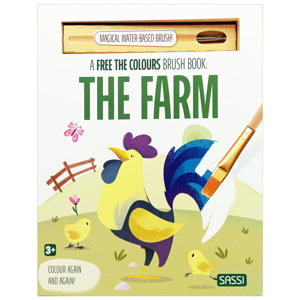 magic ink - a free the colours brush book - the farm