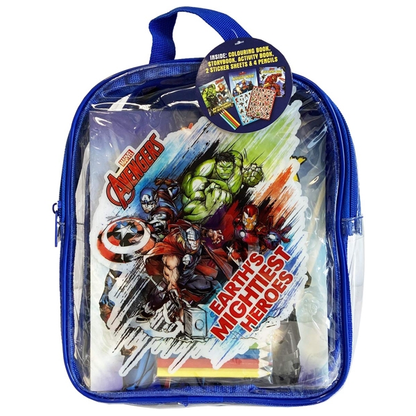 marvel avengers: earth's mightiest heroes (activity backpack)