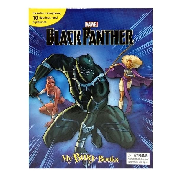 marvel black panther my busy books