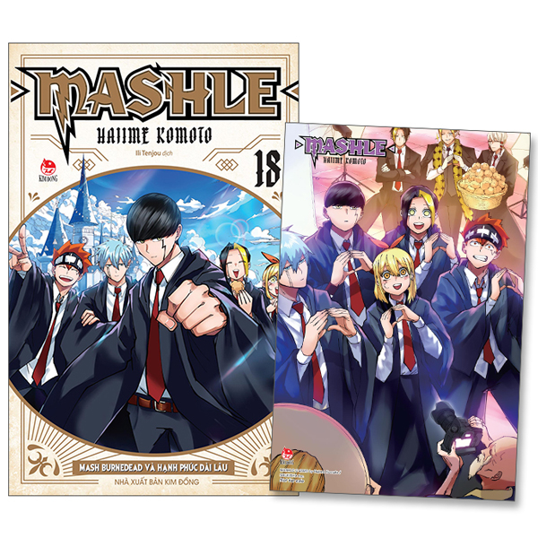 MASHLE - Tap 18 - Mash Burnedead Va Hanh Phuc Dai Lau - Tang Kem Postcard