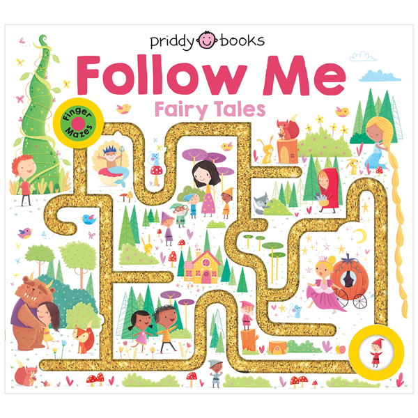 maze book: follow me fairy tales