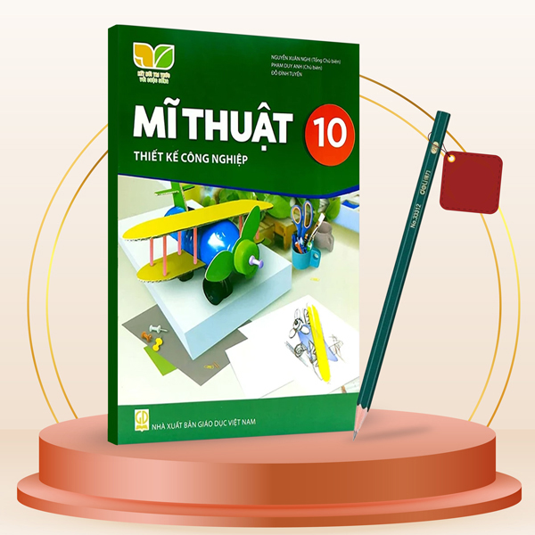 Mĩ Thuật 10 - Thiết Kế Công Nghiệp (Kết Nối) (Chuẩn) - Kèm Bút Chì 2B Deli 33312-2B