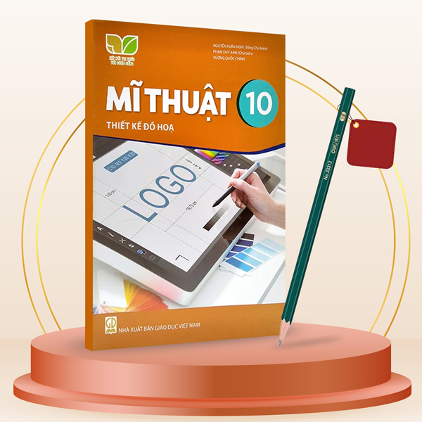 Mĩ Thuật 10 - Thiết Kế Đồ Họa (Kết Nối) (Chuẩn) - Kèm Bút Chì 2B Deli 33312-2B