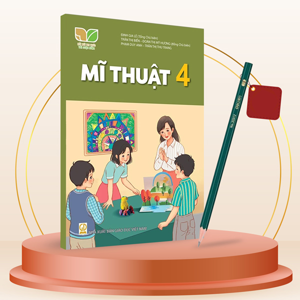 Mĩ Thuật 4 (Kết Nối) (Chuẩn) - Kèm Bút Chì 2B Deli 33312-2B