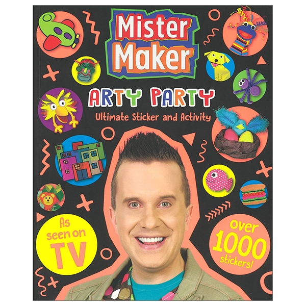 mister maker giant sticker and activity book