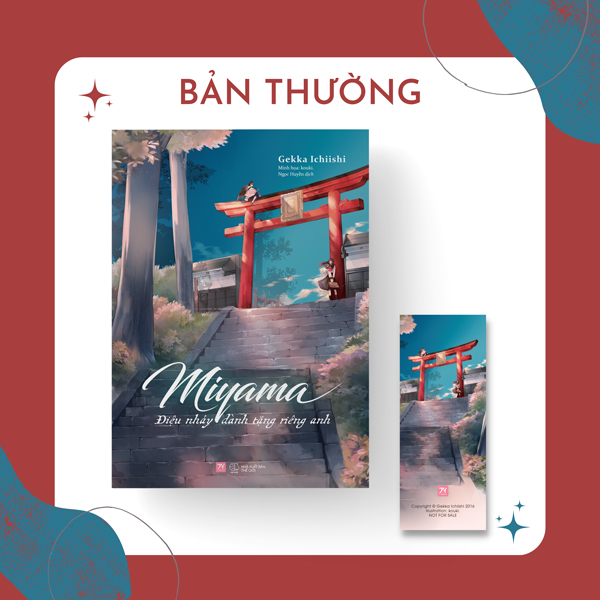 miyama - điệu nhảy dành tặng riêng anh - tặng kèm bookmark