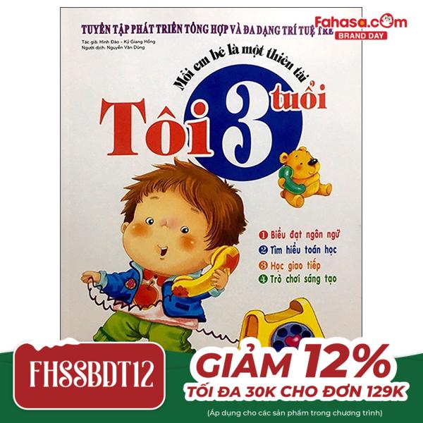 mỗi em bé là một thiên tài - tôi 3 tuổi