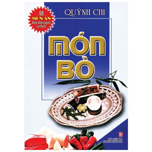 món bò - 60 món ăn được nhiều người ưa thích