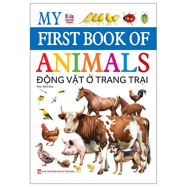 my first book of animals - động vật ở trang trại