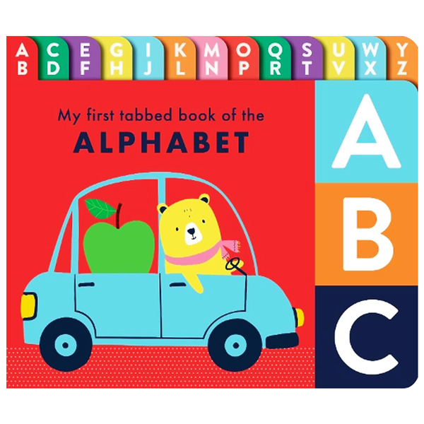 my frist tabbed book of the alphabet - abc