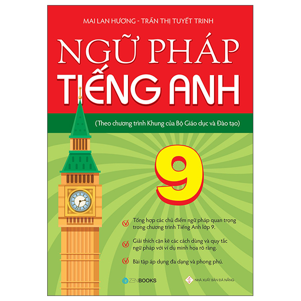 ngữ pháp tiếng anh lớp 9 - theo chương trình khung của bộ gd&đt