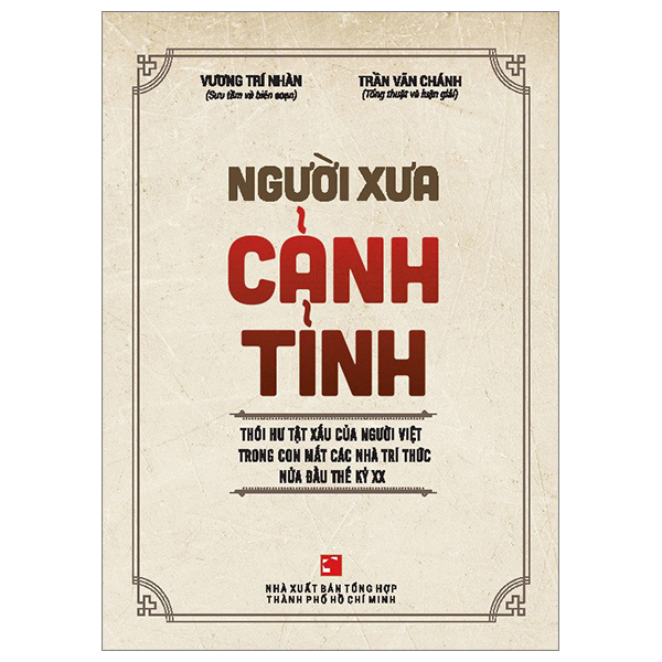 người xưa cảnh tỉnh (tái bản 2024)