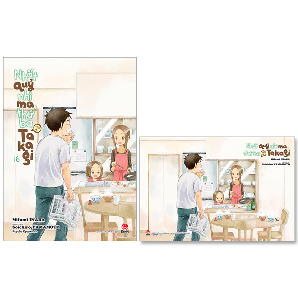 nhất quỷ nhì ma, thứ ba (vẫn là) takagi - tập 16 - tặng kèm postcard