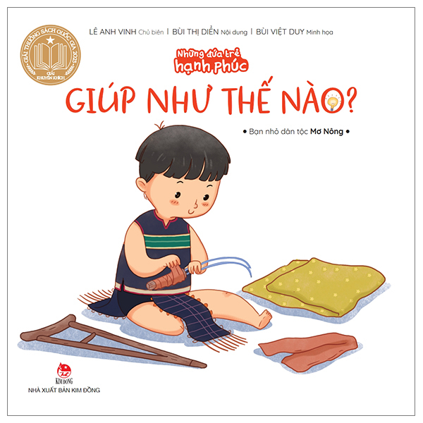 những đứa trẻ hạnh phúc - giúp như thế nào? - bạn nhỏ dân tộc mơ nông (tái bản 2024)