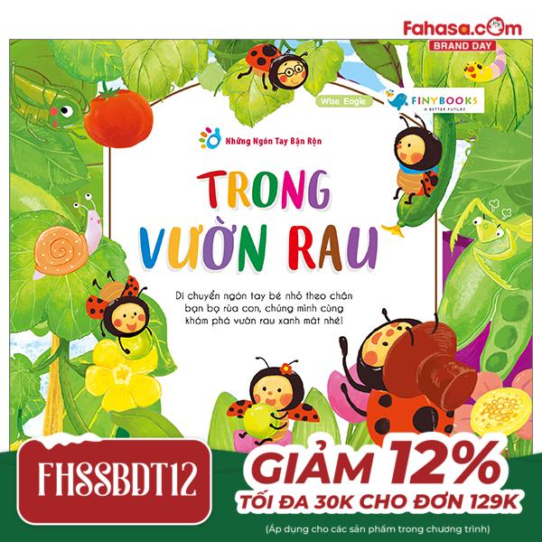 những ngón tay bận rộn - trong vườn rau