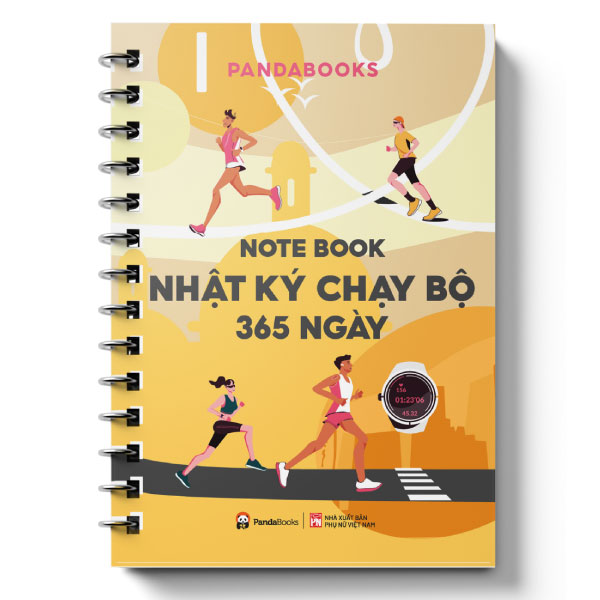 note book nhật ký chạy bộ 365 ngày