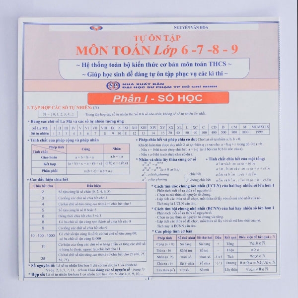 ôn tập toán 6-7-8-9