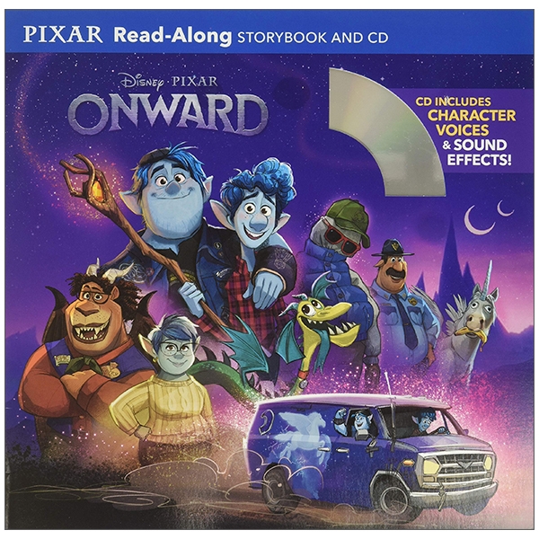 onward read-along storybook and cd