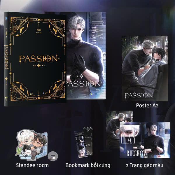 Passion - Tập 1 - Bản Đặc Biệt - Bìa Cứng - Tặng Kèm Bookmark + Trang Gác Màu + Standee + Poster A2