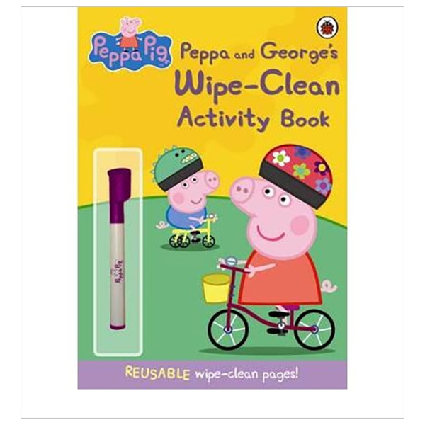 peppa pig: peppa and george's wipe-clean activity book