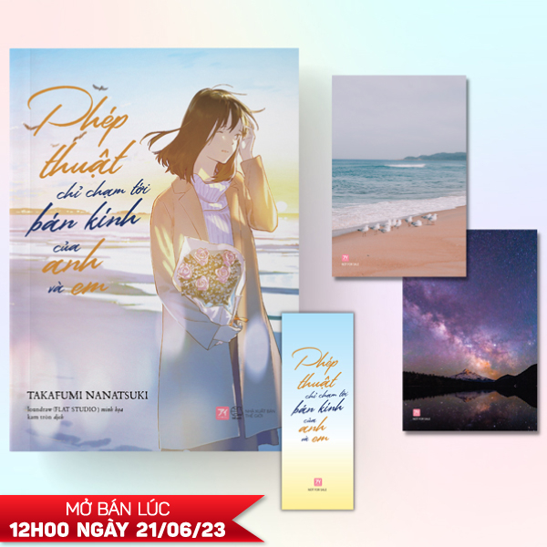 phép thuật chỉ chạm tới bán kính của anh và em - bản đặc biệt - tặng kèm 1 bookmark + 2 postcard